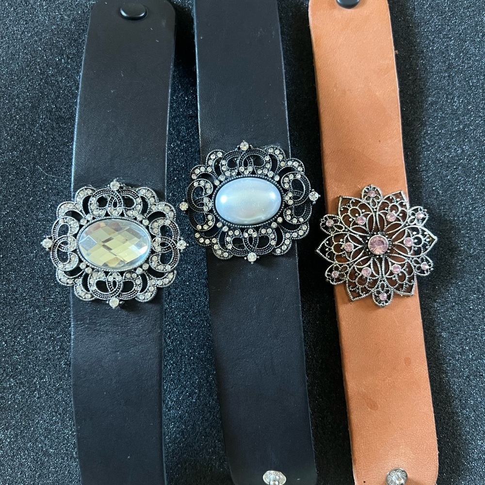 Leather Bracelet Lot